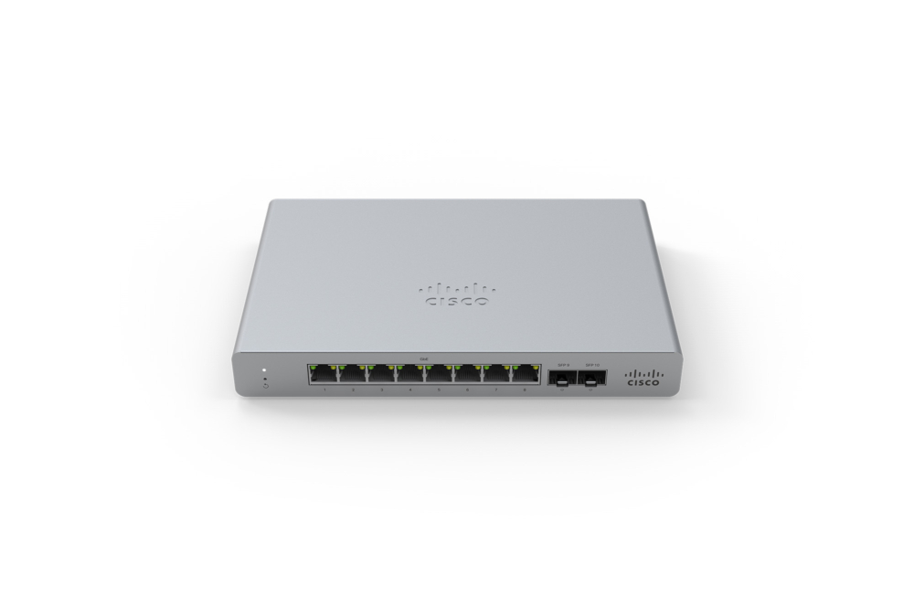 Cisco Meraki MS120-8 1G L2 Cloud Managed 8x GigE Switch
