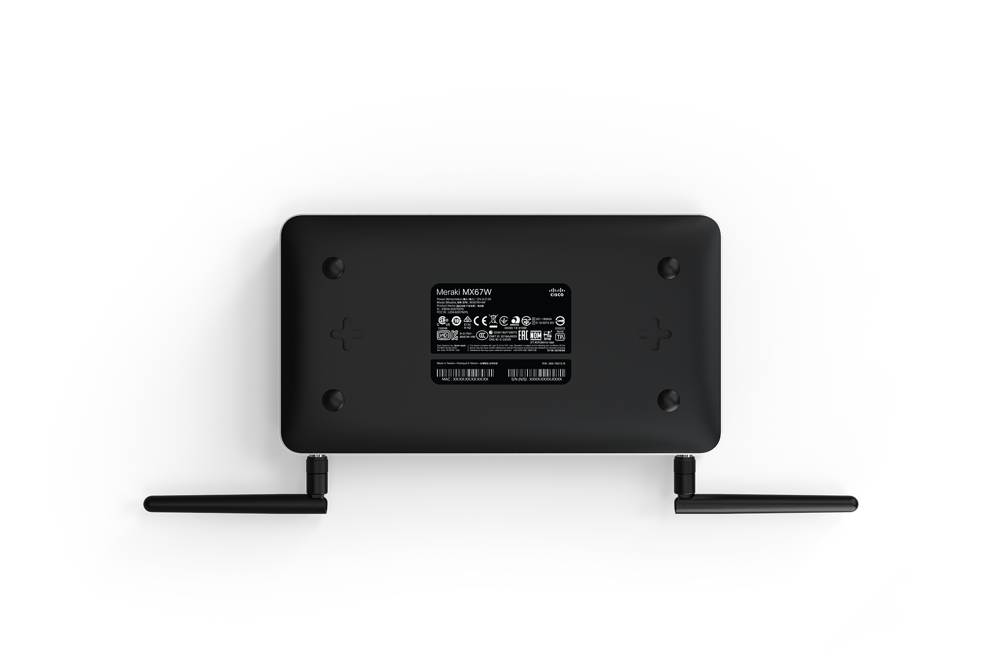 Cisco Meraki MX67W Router/Security Appliance with 802.11ac - Image 3